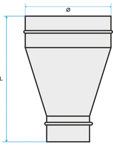 Велика воронка 250×150 – ідеальний вибір для потужного водостоку