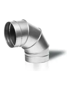 Коліно вентиляційне 90